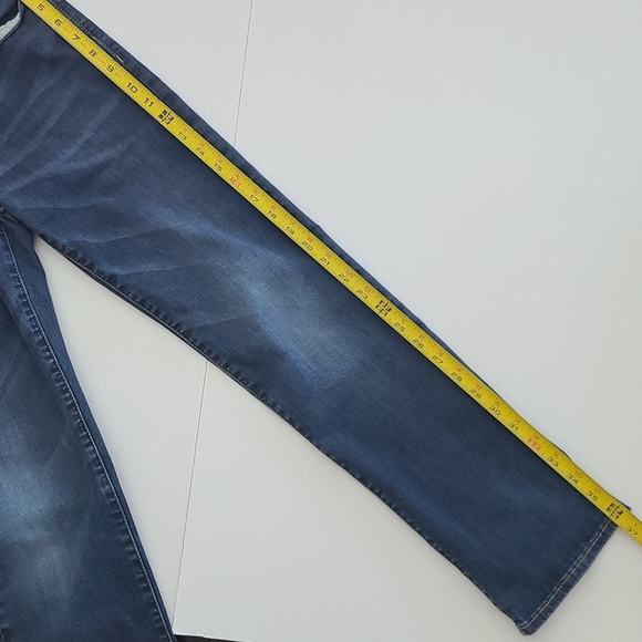 American Eagle Outfitters Men's Jeans Extreme Flex Slim Straight Dark Blue 28X30 - Picture 13 of 14